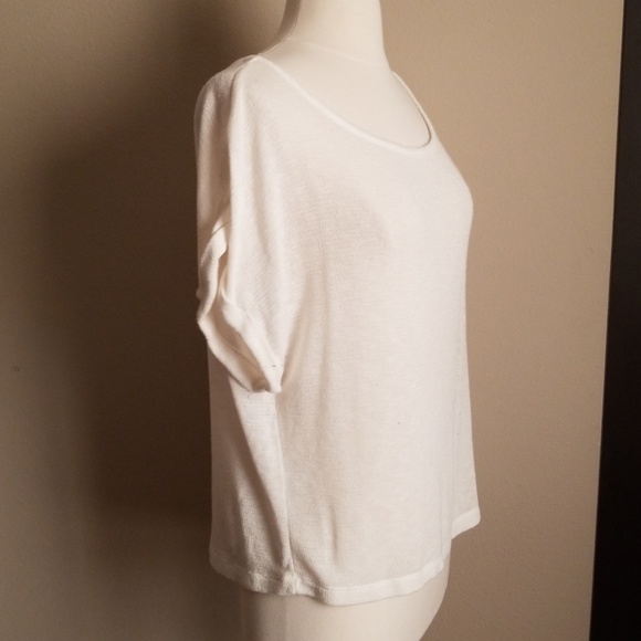 Off white short sleeve sweater - Picture 4 of 6